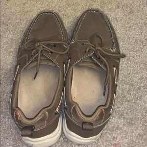 Men’s Dexter boat shoes size 10
